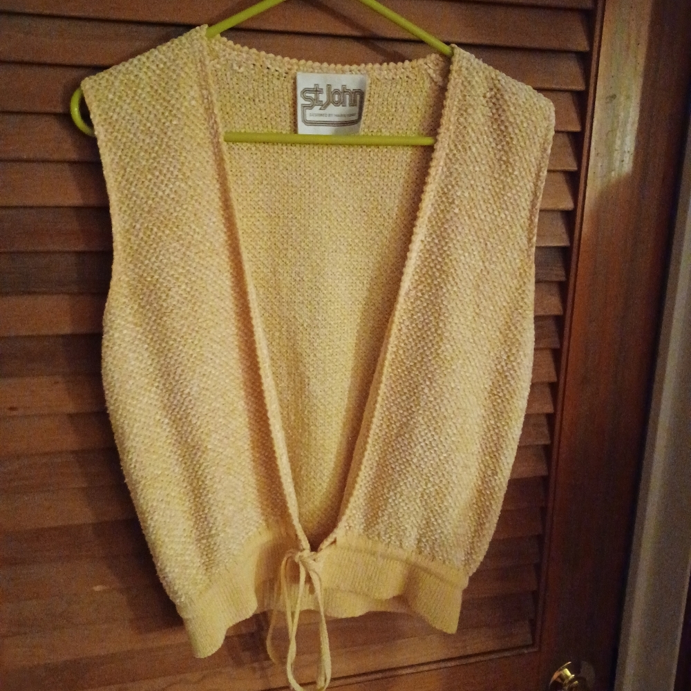 Vintage St. John DESIGNED BY MARIE GRAY Vest
